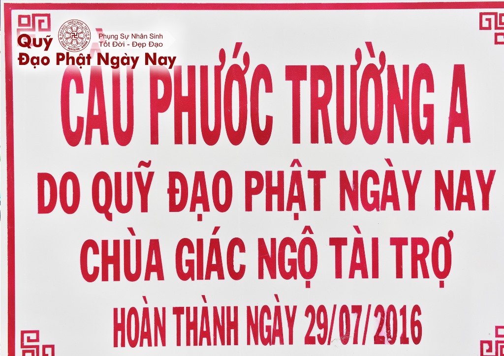 Quỹ Đạo Phật Ngày Nay: Tổng kết chương trình khánh thành cầu và trao quà tại Sóc Trăng, Cà Mau, An Giang (c72c)