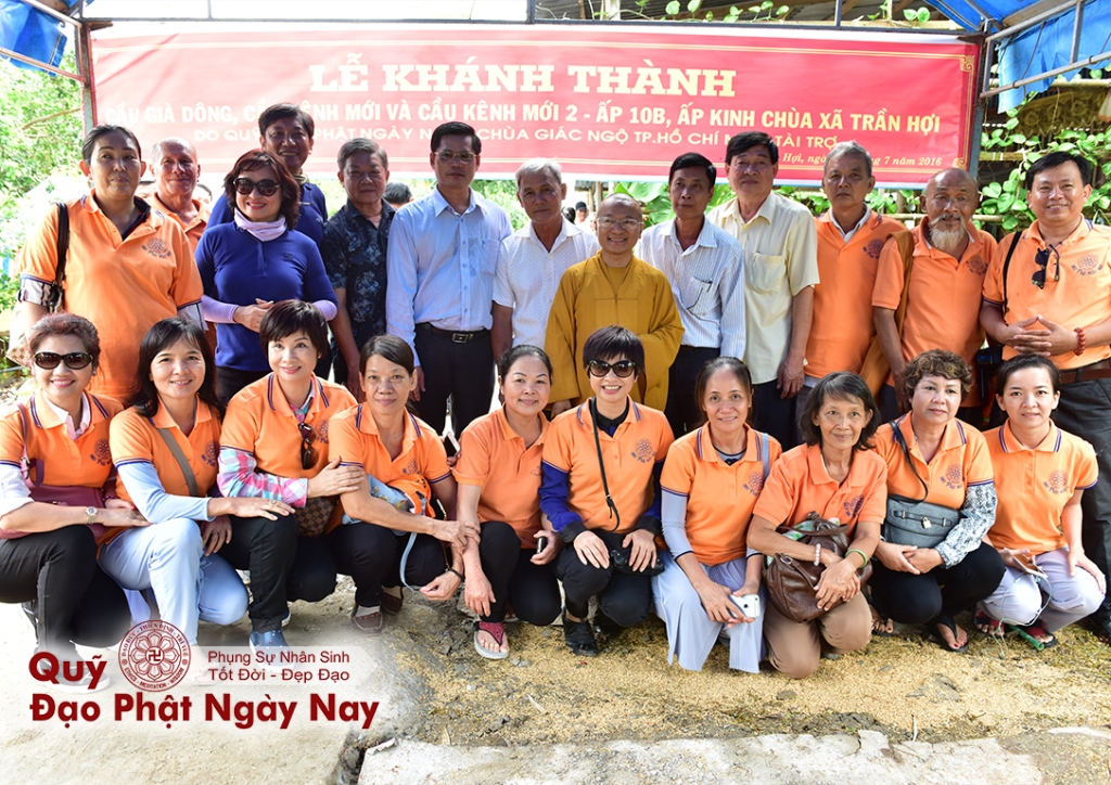 Quỹ Đạo Phật Ngày Nay: Tổng kết chương trình khánh thành cầu và trao quà tại Sóc Trăng, Cà Mau, An Giang (c72c)