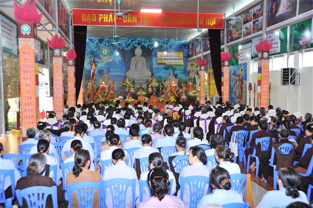Thanh Hóa: Chùa Thanh Hà khai giảng lớp giáo lý dành cho Phật tử