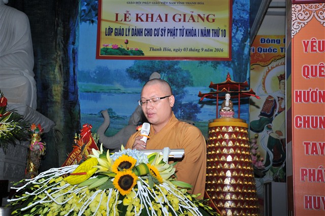 Thanh Hóa: Chùa Thanh Hà khai giảng lớp giáo lý dành cho Phật tử