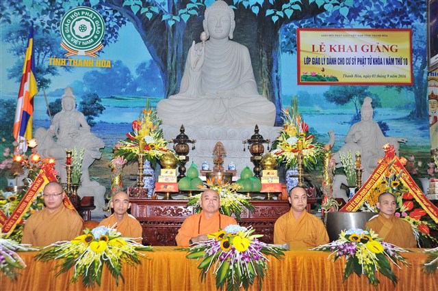 Thanh Hóa: Chùa Thanh Hà khai giảng lớp giáo lý dành cho Phật tử