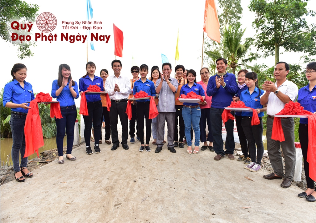 Quỹ Đạo Phật Ngày Nay: Tổng kết chương trình khánh thành cầu và trao quà tại Sóc Trăng, Cà Mau, An Giang (c72c)