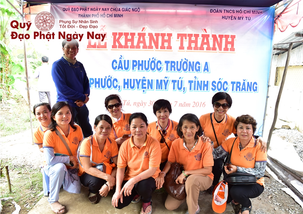 Quỹ Đạo Phật Ngày Nay: Tổng kết chương trình khánh thành cầu và trao quà tại Sóc Trăng, Cà Mau, An Giang (c72c)