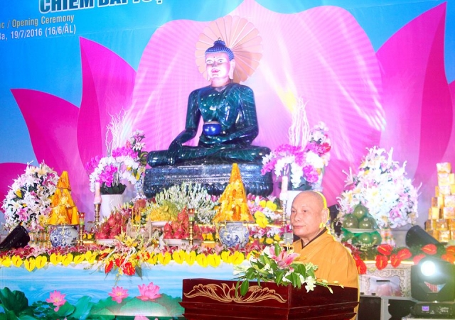 Bỉm Sơn: Bế Mạc Chiêm bái Tôn tượng Phật Ngọc hòa bình Thế giới tại Chùa Khánh Quang.