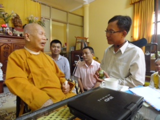 Bạc Liêu: Thiêng liêng thời khắc quy y