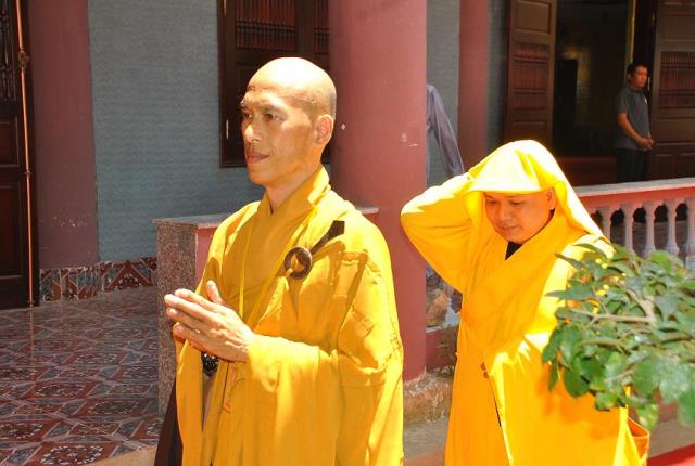 Ninh Thuận - Hình ảnh cung nghinh chư tôn đức Tăng Ni và quá trình hoàn thiện thiết trí đại giới đàn