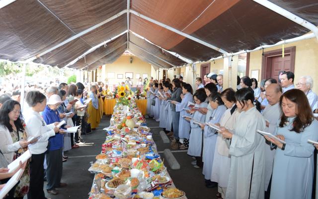 Chùa Phổ Từ,Hayward (California) tổ chức Đại lễ Vu Lan 2016 (PL 2560)