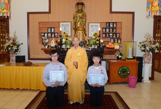Chùa Phổ Từ,Hayward (California) tổ chức Đại lễ Vu Lan 2016 (PL 2560)