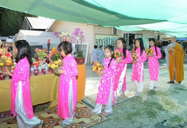 Tu viện Huyền Không,San Jose (Hoa Kỳ) tổ chức Đại lễ Vu lan năm 2016