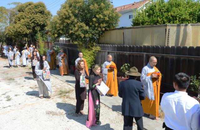 Tu viện Huyền Không,San Jose (Hoa Kỳ) tổ chức Đại lễ Vu lan năm 2016