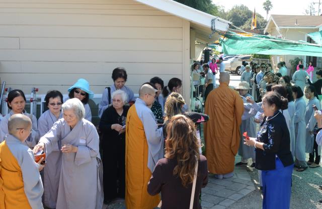 Tu viện Huyền Không,San Jose (Hoa Kỳ) tổ chức Đại lễ Vu lan năm 2016