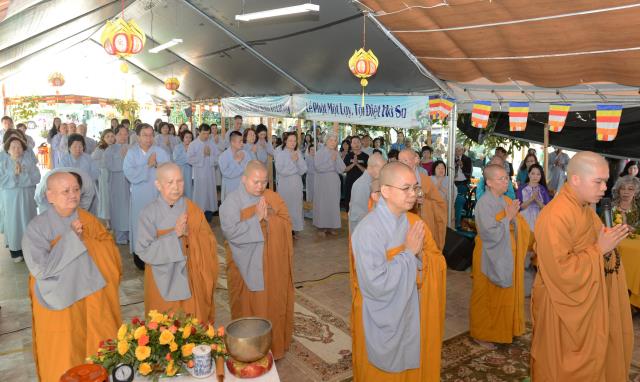 Tu viện Huyền Không,San Jose (Hoa Kỳ) tổ chức Đại lễ Vu lan năm 2016