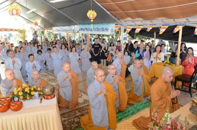 Tu viện Huyền Không,San Jose (Hoa Kỳ) tổ chức Đại lễ Vu lan năm 2016