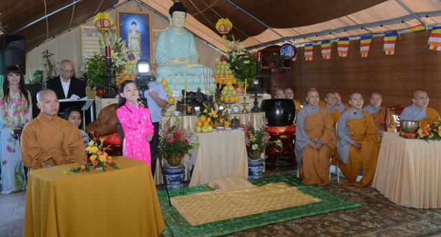 Tu viện Huyền Không,San Jose (Hoa Kỳ) tổ chức Đại lễ Vu lan năm 2016