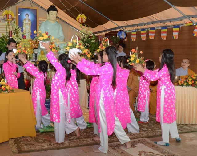 Tu viện Huyền Không,San Jose (Hoa Kỳ) tổ chức Đại lễ Vu lan năm 2016