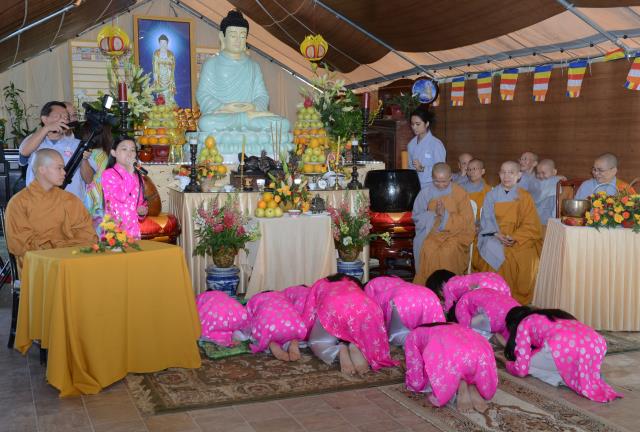 Tu viện Huyền Không,San Jose (Hoa Kỳ) tổ chức Đại lễ Vu lan năm 2016