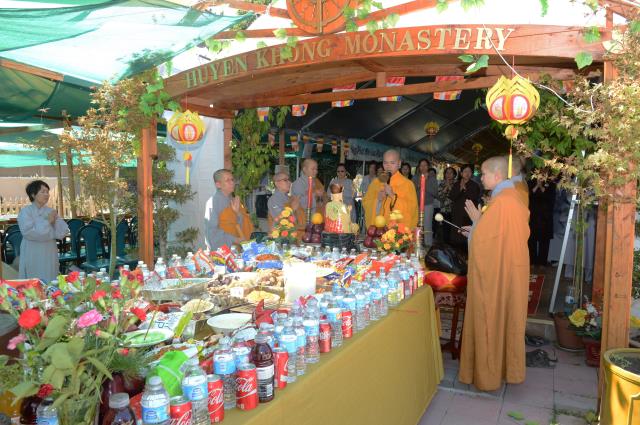Tu viện Huyền Không,San Jose (Hoa Kỳ) tổ chức Đại lễ Vu lan năm 2016