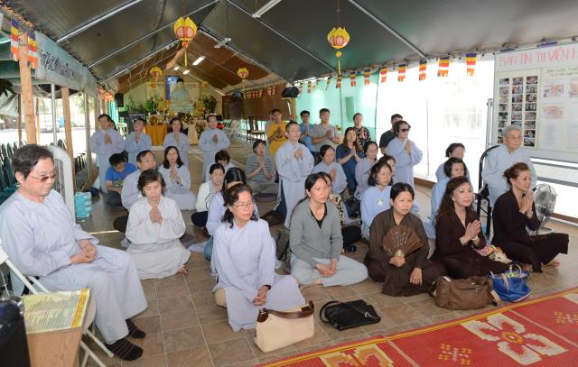 Tu viện Huyền Không,San Jose (Hoa Kỳ) tổ chức Đại lễ Vu lan năm 2016