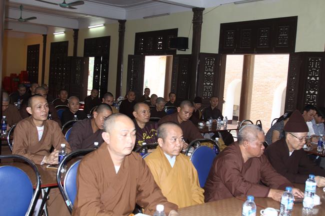 Hà Nam: Hội nghị triển khai đại hội Phật giáo các cấp- Kế hoạch kỷ niệm 35 năm thành lập Giáo hội- Tọa đàm về quản lý Tôn giáo 2016