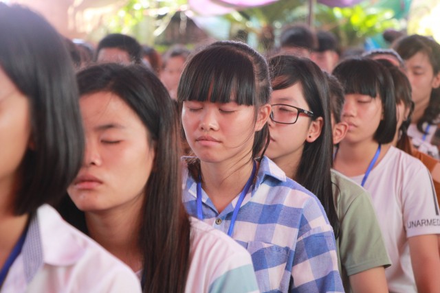 Thái Bình: Chùa Trùng Quang tổ chức khóa tu một ngày