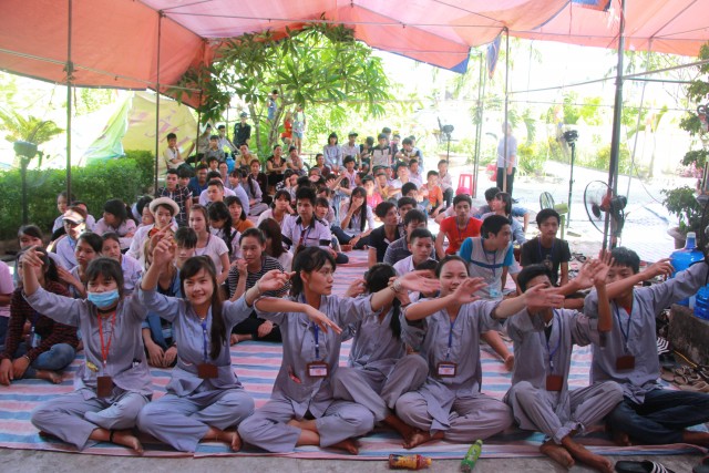 Thái Bình: Chùa Trùng Quang tổ chức khóa tu một ngày
