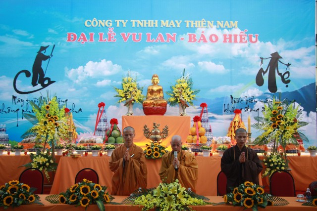 Hải Phòng: Đại lễ Vu Lan tại Công ty TNHH May Thiên Nam