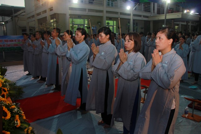 Hải Phòng: Đại lễ Vu Lan tại Công ty TNHH May Thiên Nam