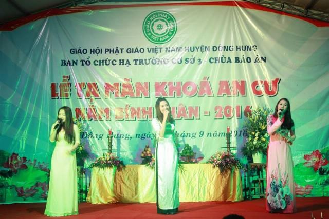 Thái Bình: Trường hạ Báo Ân tạ pháp an cư kiết hạ