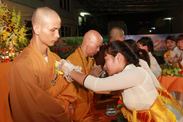 Hải Phòng: Đại lễ Vu Lan tại Công ty TNHH May Thiên Nam