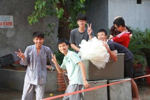 Thái Bình: Công tác chuẩn bị Đại lễ Vu Lan tại chùa Từ Xuyên