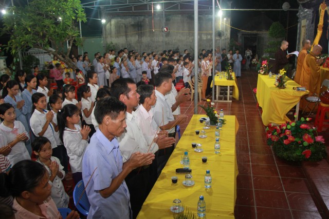 Thái Bình: Đại lễ Vu Lan tại chùa Hưng Long