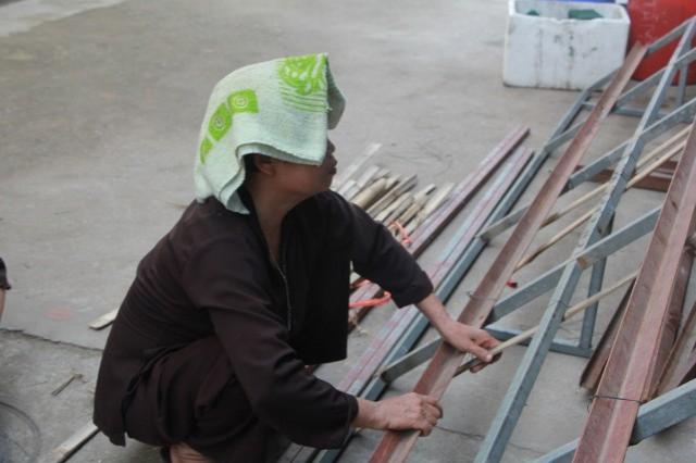 Thái Bình: Công tác chuẩn bị Đại lễ Vu Lan tại chùa Từ Xuyên