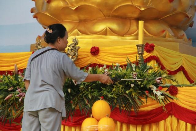 Thái Bình: Công tác chuẩn bị Đại lễ Vu Lan tại chùa Từ Xuyên