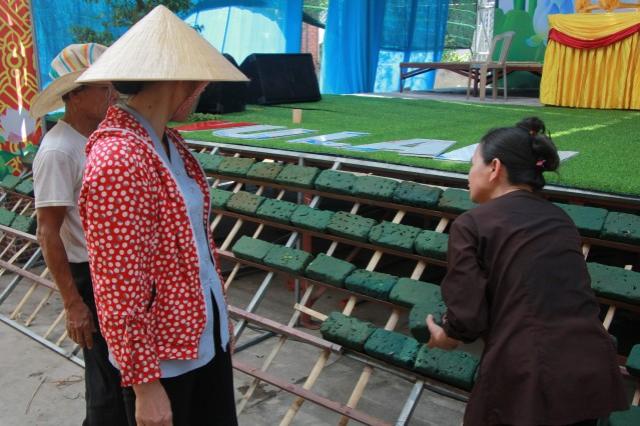 Thái Bình: Công tác chuẩn bị Đại lễ Vu Lan tại chùa Từ Xuyên