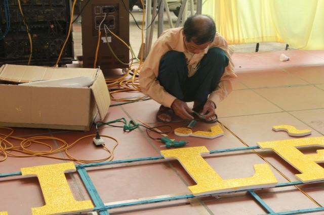 Thái Bình: Công tác chuẩn bị Đại lễ Vu Lan tại chùa Từ Xuyên