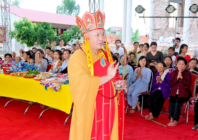 Nga Sơn: Pháp hội Vu Lan Báo hiếu - PL.2560 tại Chùa Sùng Quang