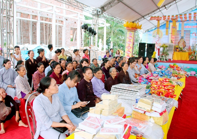 Nga Sơn: Pháp hội Vu Lan Báo hiếu - PL.2560 tại Chùa Sùng Quang