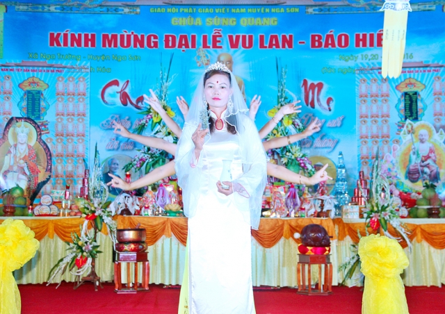 Nga Sơn: Pháp hội Vu Lan Báo hiếu - PL.2560 tại Chùa Sùng Quang