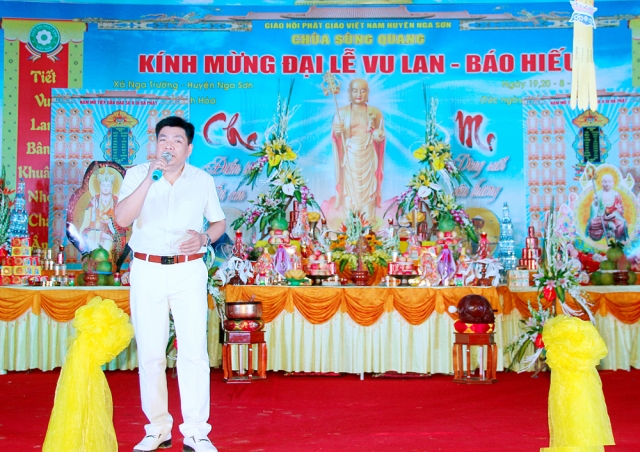Nga Sơn: Pháp hội Vu Lan Báo hiếu - PL.2560 tại Chùa Sùng Quang