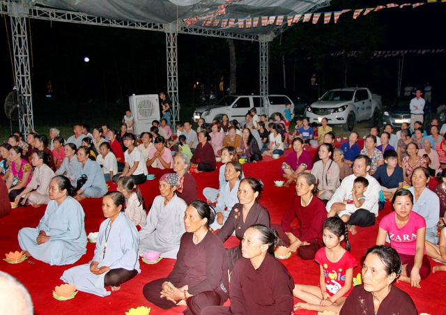Nga Sơn: Pháp hội Vu Lan Báo hiếu - PL.2560 tại Chùa Sùng Quang