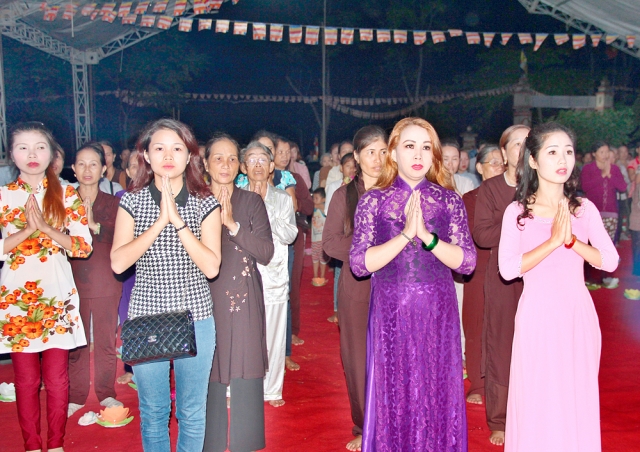 Nga Sơn: Pháp hội Vu Lan Báo hiếu - PL.2560 tại Chùa Sùng Quang