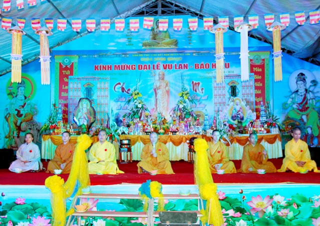 Nga Sơn: Pháp hội Vu Lan Báo hiếu - PL.2560 tại Chùa Sùng Quang