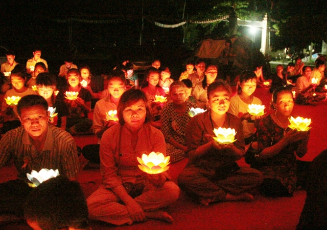 Nga Sơn: Pháp hội Vu Lan Báo hiếu - PL.2560 tại Chùa Sùng Quang