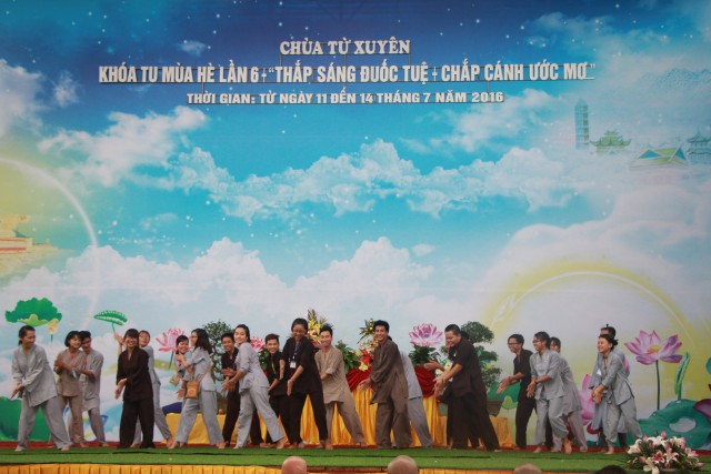 Thái Bình: Gameshow “HỒI TRỐNG PHÁP” – Khóa tu mùa hè chùa Từ Xuyên