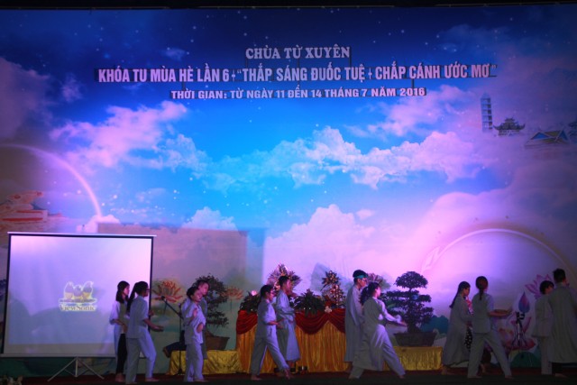 Thái Bình: Gameshow “HỒI TRỐNG PHÁP” – Khóa tu mùa hè chùa Từ Xuyên