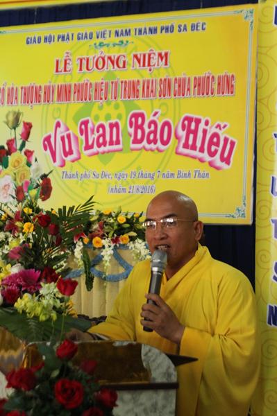 Sa Đéc: Lễ Húy Kỵ Hòa Thượng Khai Sơn và Vu Lan Báo Hiếu Chùa Phước Hưng.