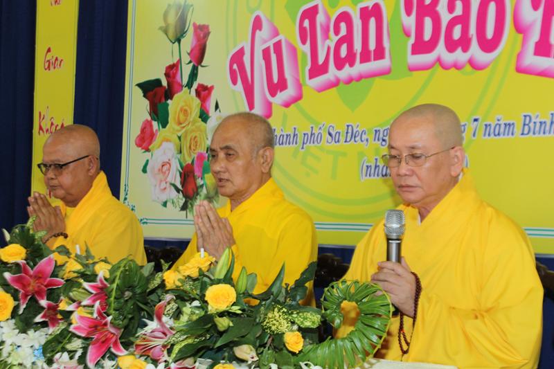 Sa Đéc: Lễ Húy Kỵ Hòa Thượng Khai Sơn và Vu Lan Báo Hiếu Chùa Phước Hưng.