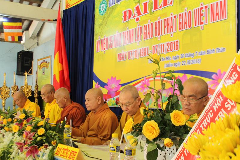 Đồng Tháp: Đại Lễ Kỷ Niệm 35 Năm Thành Lập Giáo Hội Phật Giáo Việt Nam