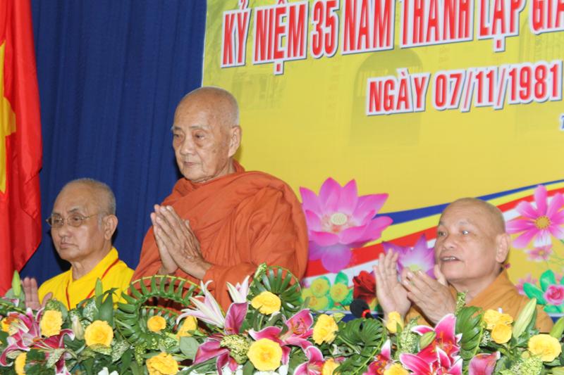 Đồng Tháp: Đại Lễ Kỷ Niệm 35 Năm Thành Lập Giáo Hội Phật Giáo Việt Nam