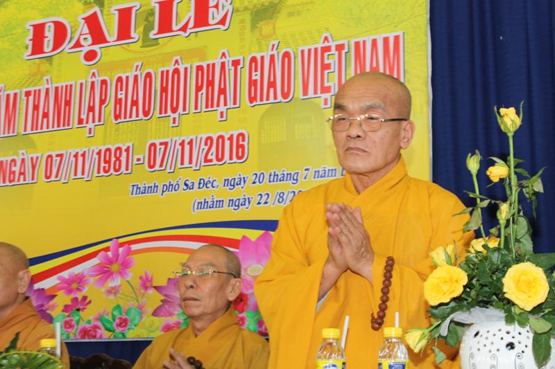 Đồng Tháp: Đại Lễ Kỷ Niệm 35 Năm Thành Lập Giáo Hội Phật Giáo Việt Nam